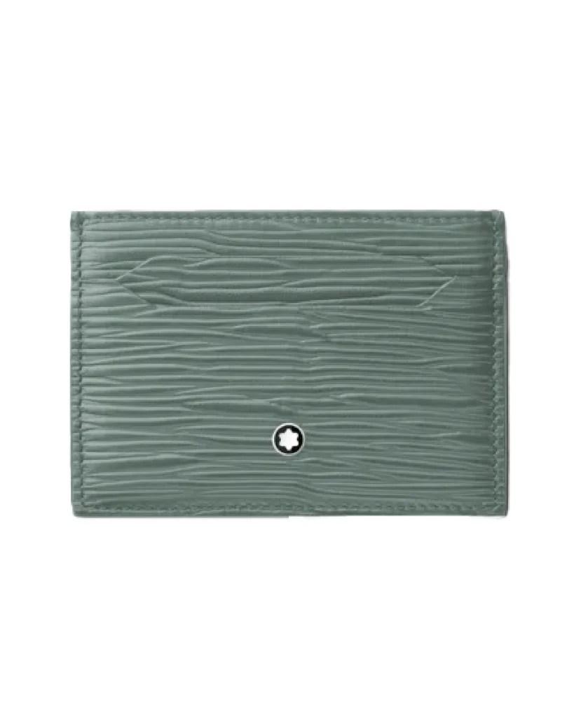 Montblanc Portacarte 4810 verde a 5 tasche ref. 198197