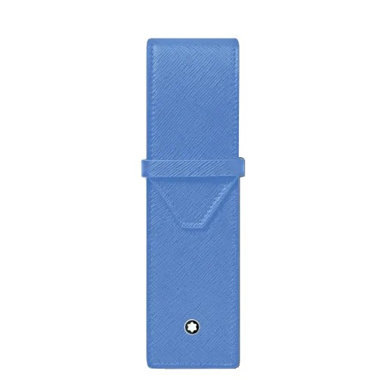 Montblanc etui voor 2 schrijfinstrumenten Sartorial Dusty Blue 198255