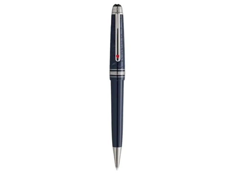Montblanc Meisterstück Media Kugelschreiber In 80 Tagen um die Welt ref. 132877