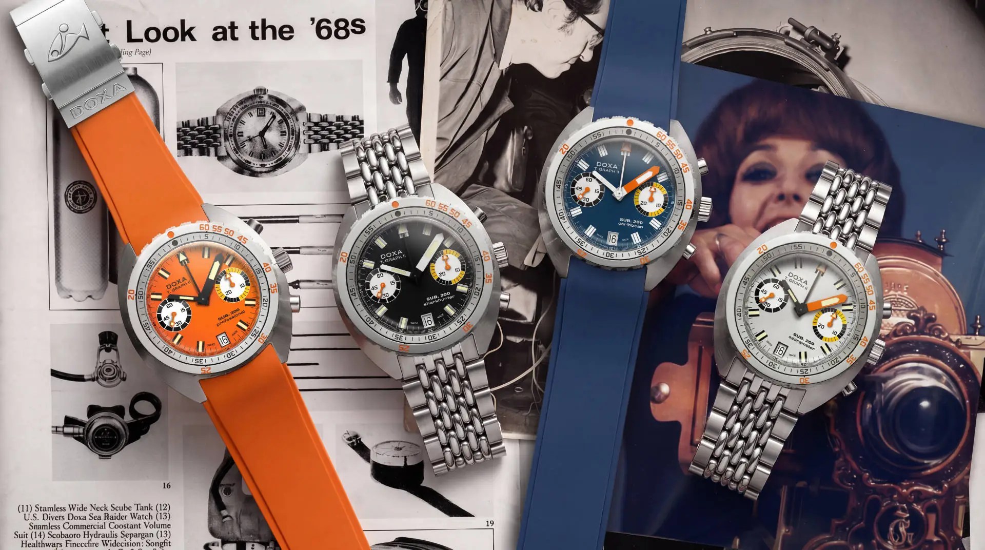 DOXA SUB 200 T.GRAPH II: A Dive Chronograph Review - Watch I Love