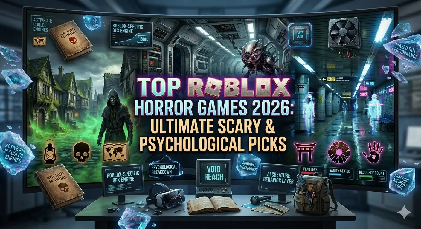 Top Roblox Horror Games 2026 Ultimate Scary Picks Gemini Generated Image