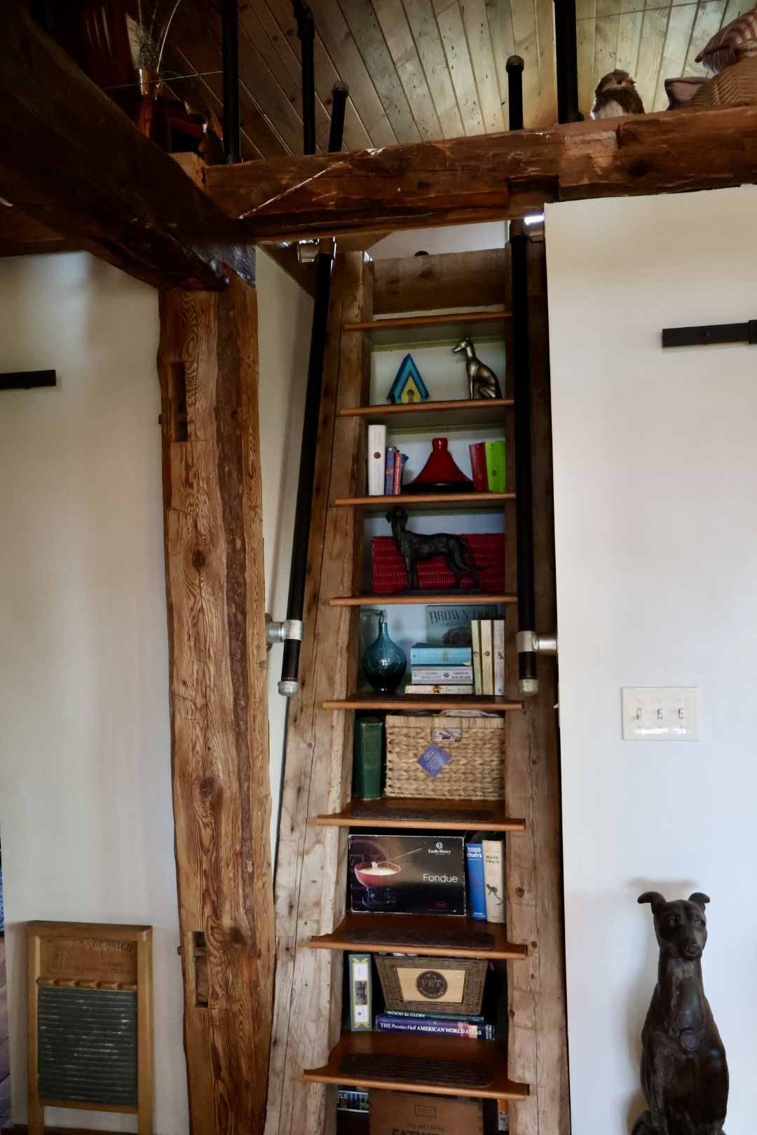 Stairs to loft