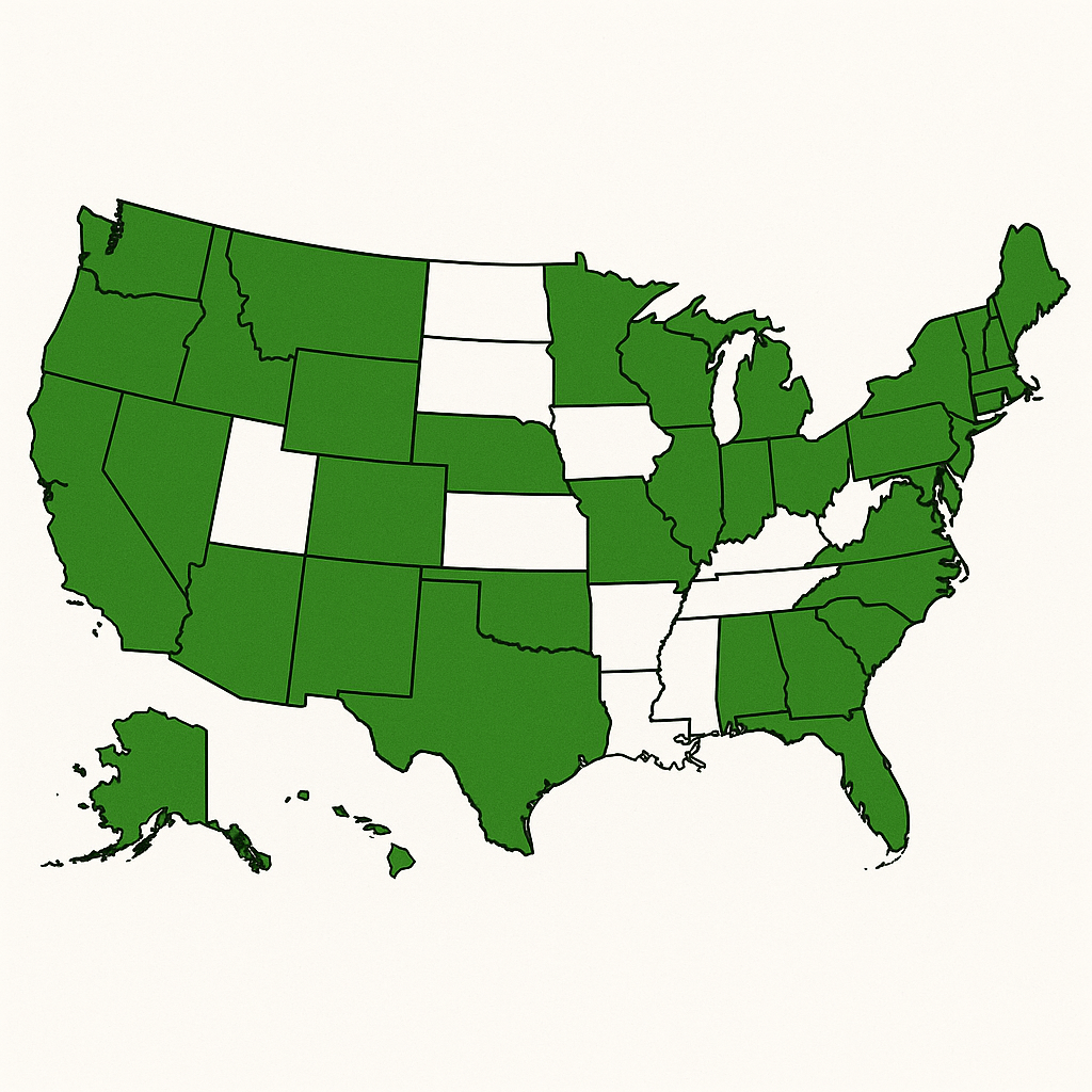 Marijuana In The U S 2025 Full List Of States With BLOBID0.