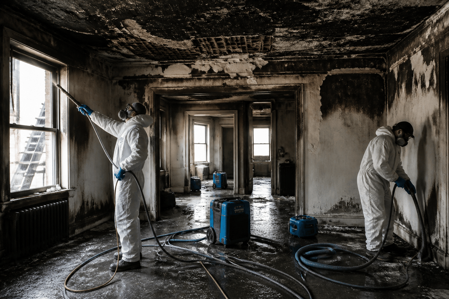 How long odor removal after fire damage really takes for Brooklyn NY apartment buildings