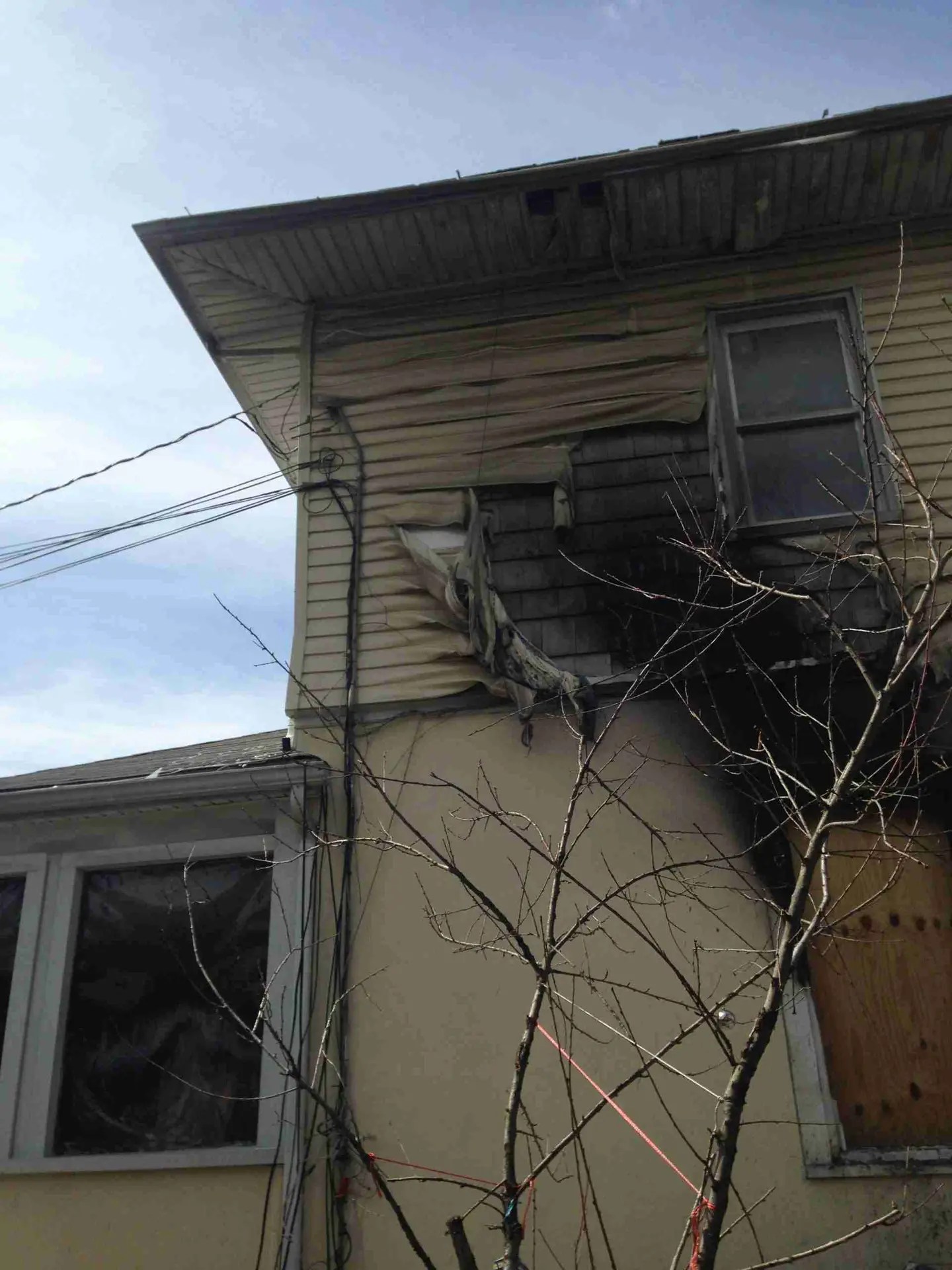 Water and Flood damage from Fire