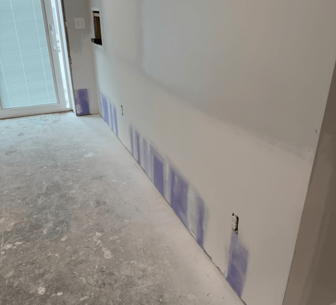 After: WPS drywall project with repaired and finished surfaces