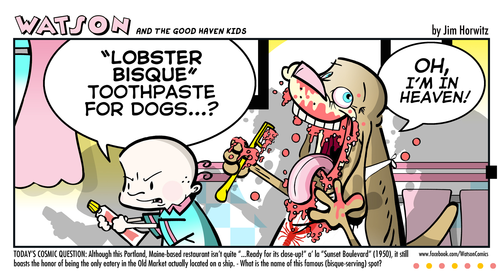 Lobster Paste, WATSON by Jim Horwitz