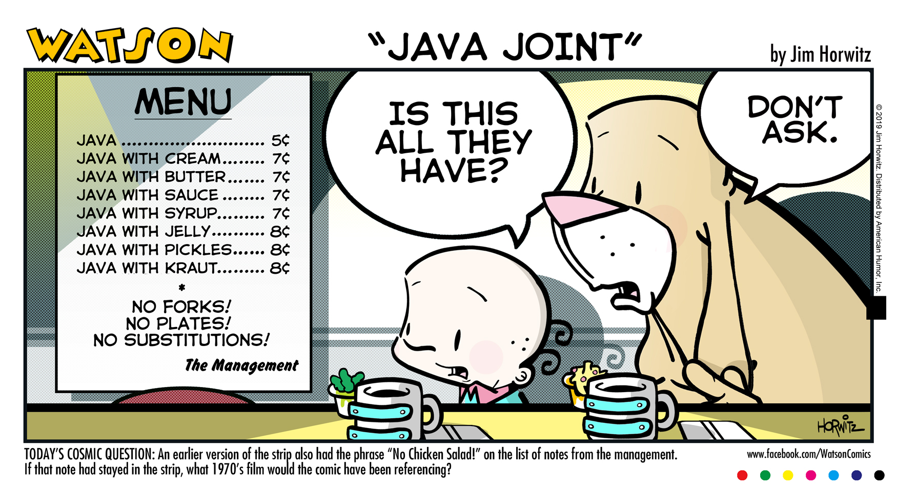 Java, WATSON by Jim Horwitz