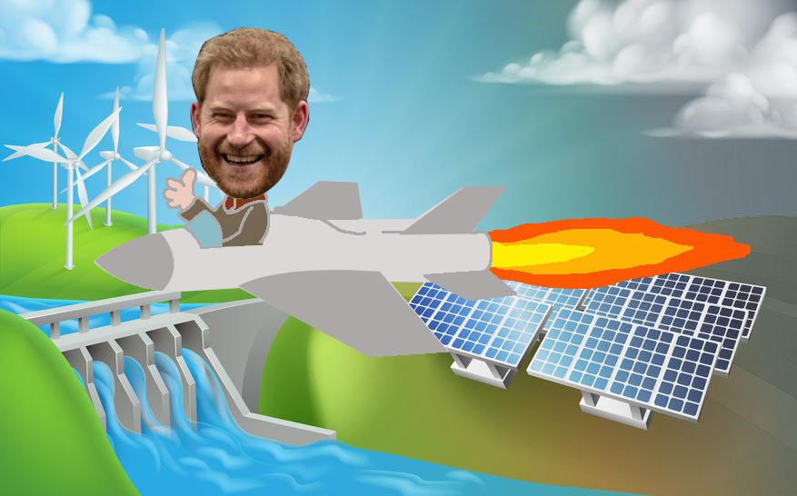 Prince Harry and Meghan Climate Conference Private Jet Holiday • Watts Up With That? - Vimarsana News