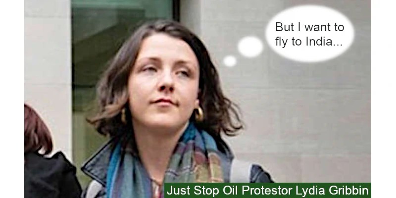 Judge Interrupts Just Stop Oil Protestor's Flight to India • Watts Up With That? - Vimarsana News