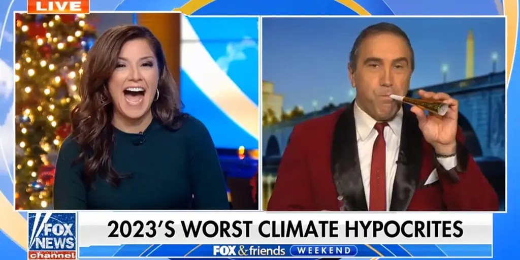 Watch: Morano on Fox & Friends presents the top 4 'climate hypocrites' of 2023 – And the winner is… • Watts Up With That? - Vimarsana News