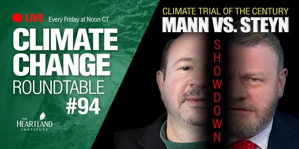 ClimateTV – LIVE at 1PM ET Climate Trial of the Century: Mann vs Steyn - Vimarsana News