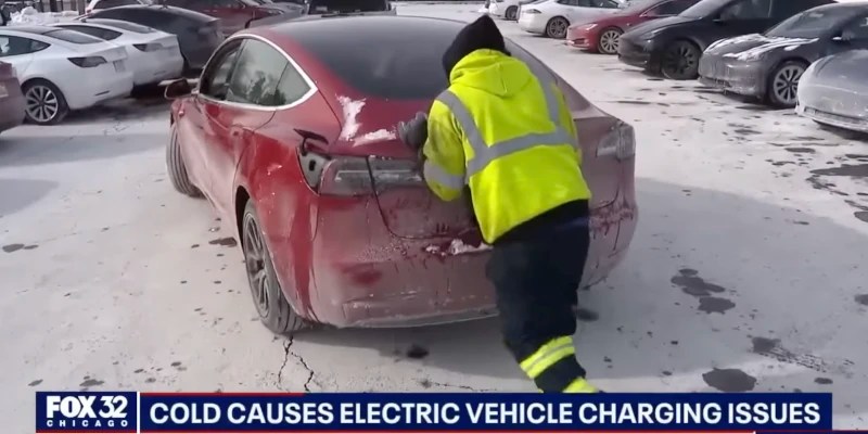 The Chicago Deep Freeze has created a "Tesla Graveyard" – Watts Up With That? - Vimarsana News
