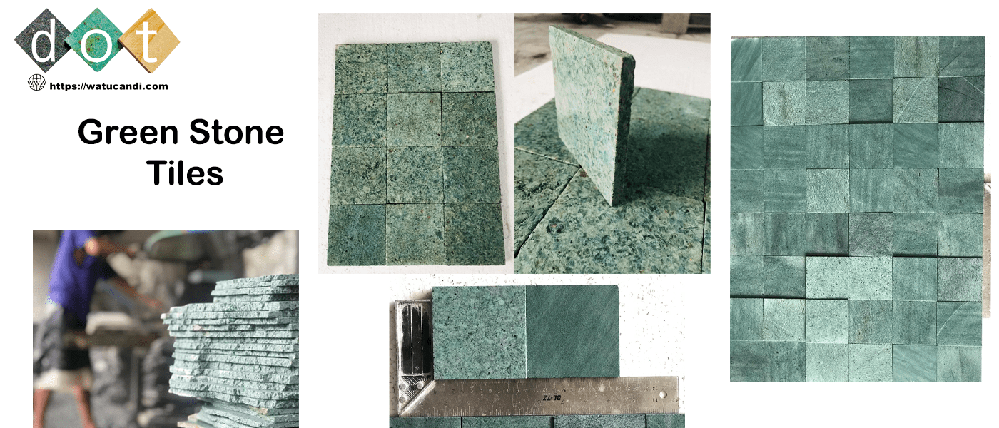 Green Stone Tiles For Pool Pedra Hijau Sukabumi Craft Manufacturer of