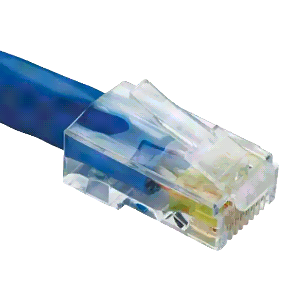 Cat6/6A RJ45 Pass-Through Connectors, Unshielded