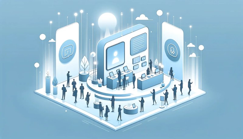 Capturing Leads At Events - Modern Colorful Background - Ultra HD