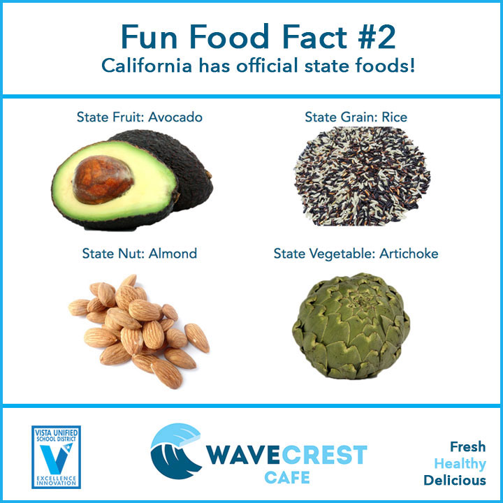 Four Fun Facts About California Food Wavecrest Cafe Vista