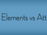 Xml Elements Vs Attributes