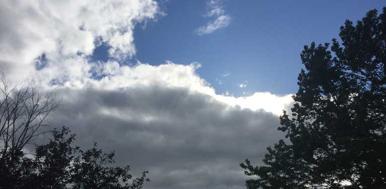 cloud with a 'silver lining'
