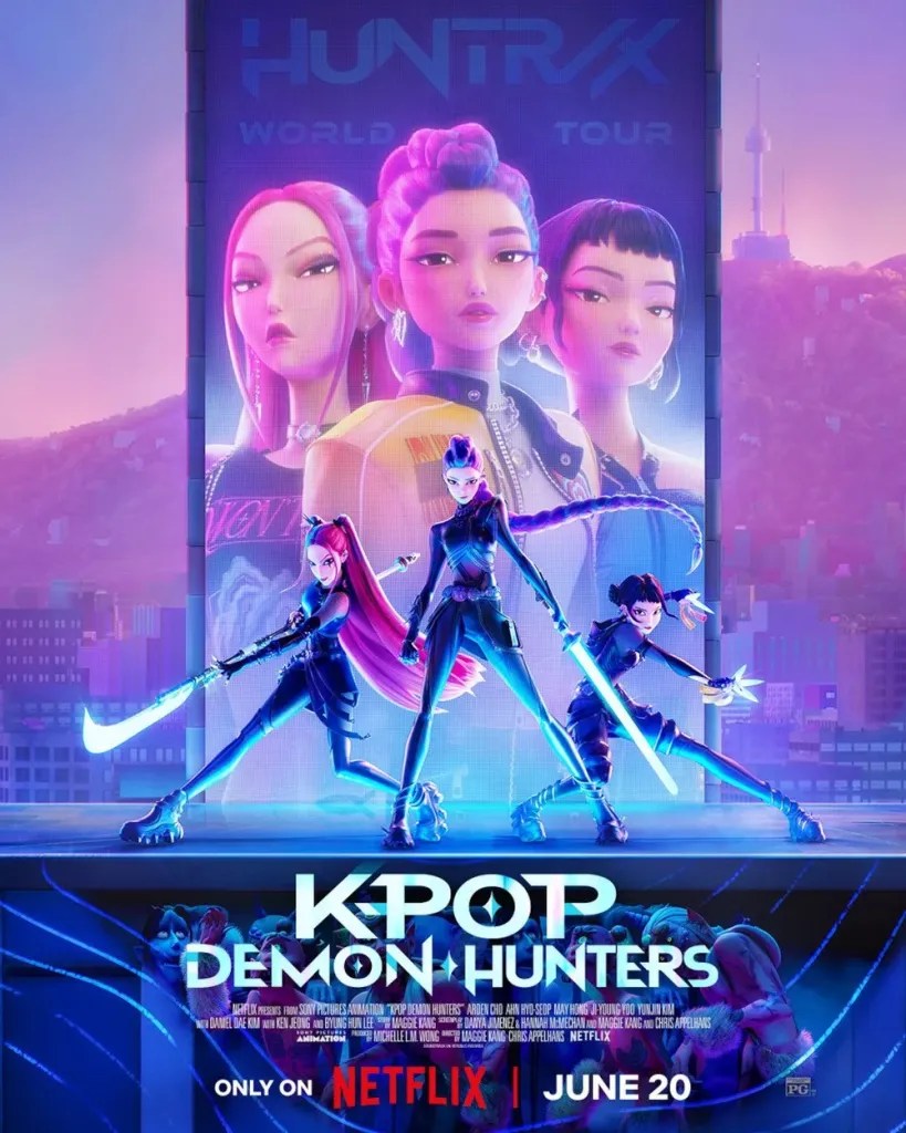 Netflix 動畫《Kpop 獵魔女團》劇情看點,韓流女團化身獵魔戰士守護粉絲世界