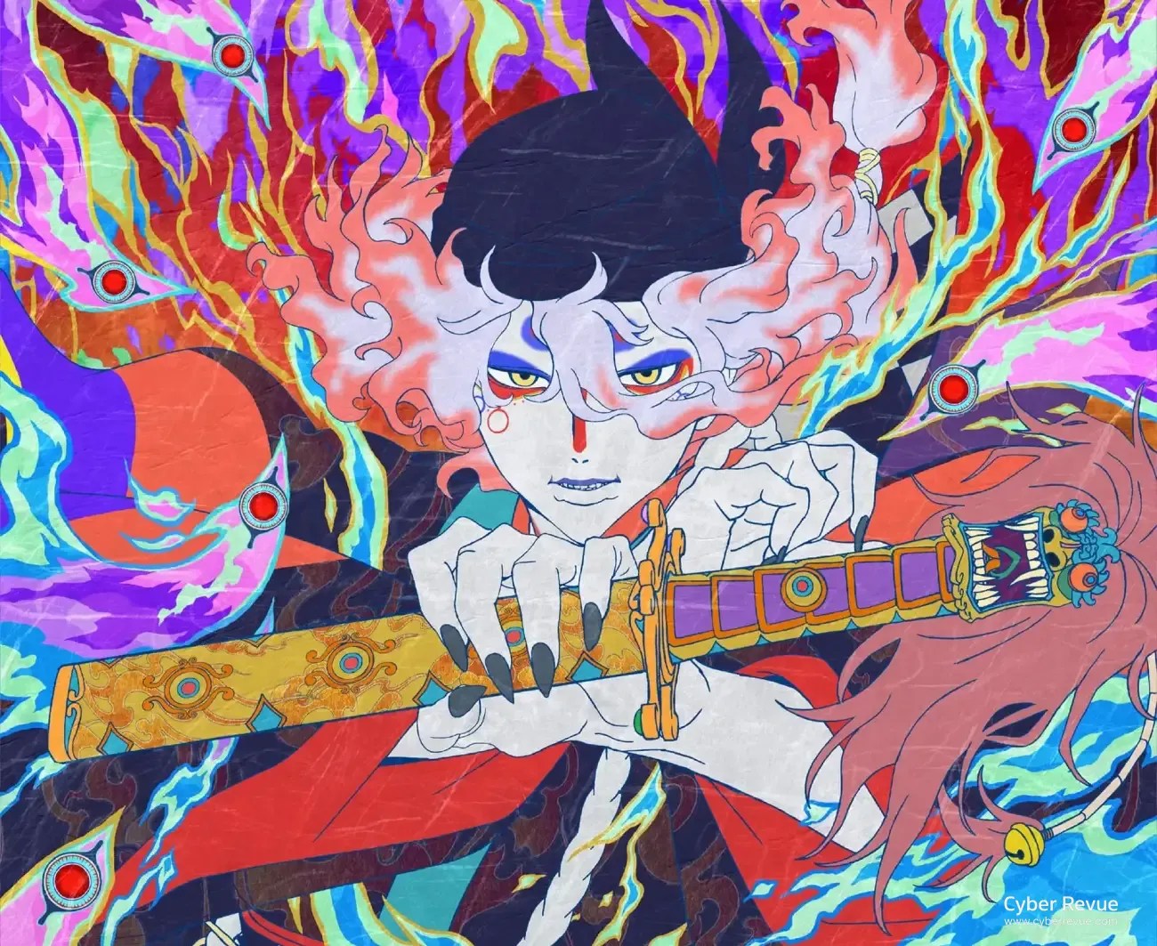 Netflix《劇場版物怪：第 2 章 火鼠》賣藥郎再入大奧解開焚燒悲劇之謎
