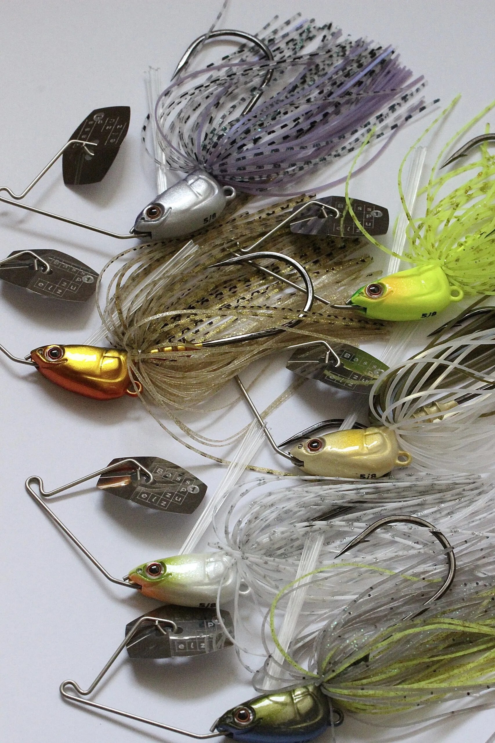 Bass Puzzle Grass Piece FLEX Bladed Jig 5/8oz - Waypoint Angler Supply
