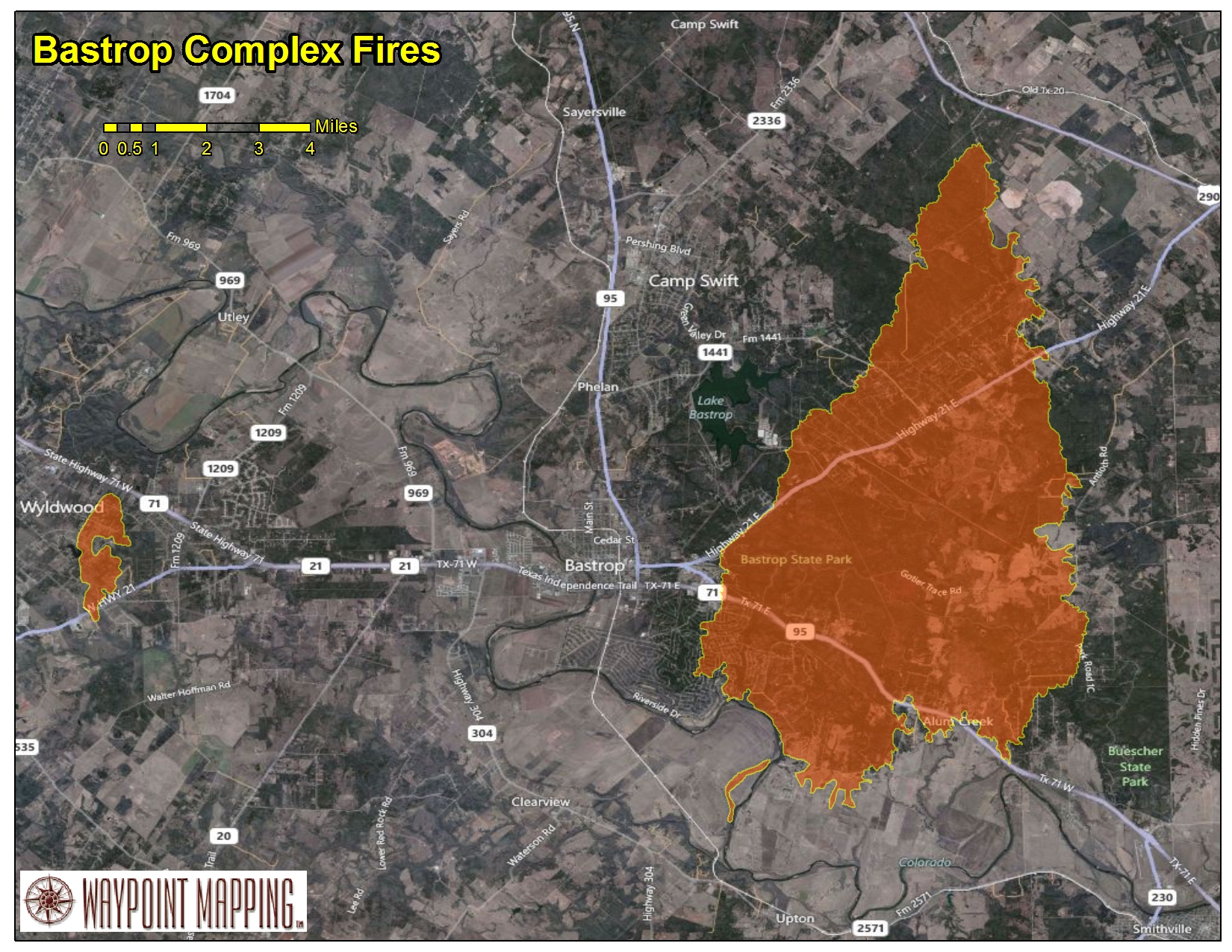 Waypoint Mapping Geospatial GIS And GPS News Fires Overview 