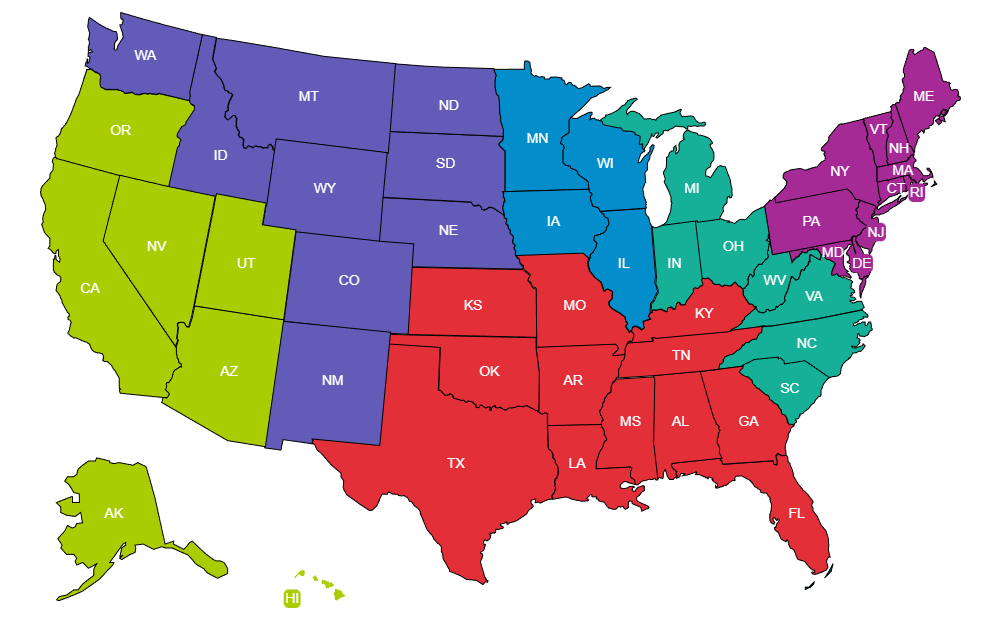 Labeled Editable US Map Labeled Editable Us Map 