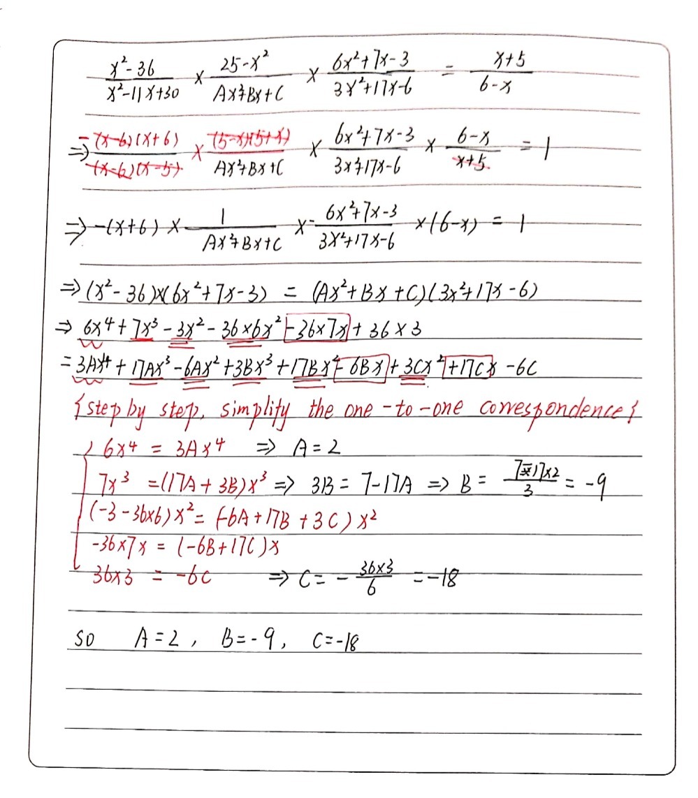 Which Expression Is Equivalent To 36x2 25 18x 2 5 2 18x 2 5 2 6x 2 5 2 6x 2 5 2 Brainly We have 36 6 and 25 5.
