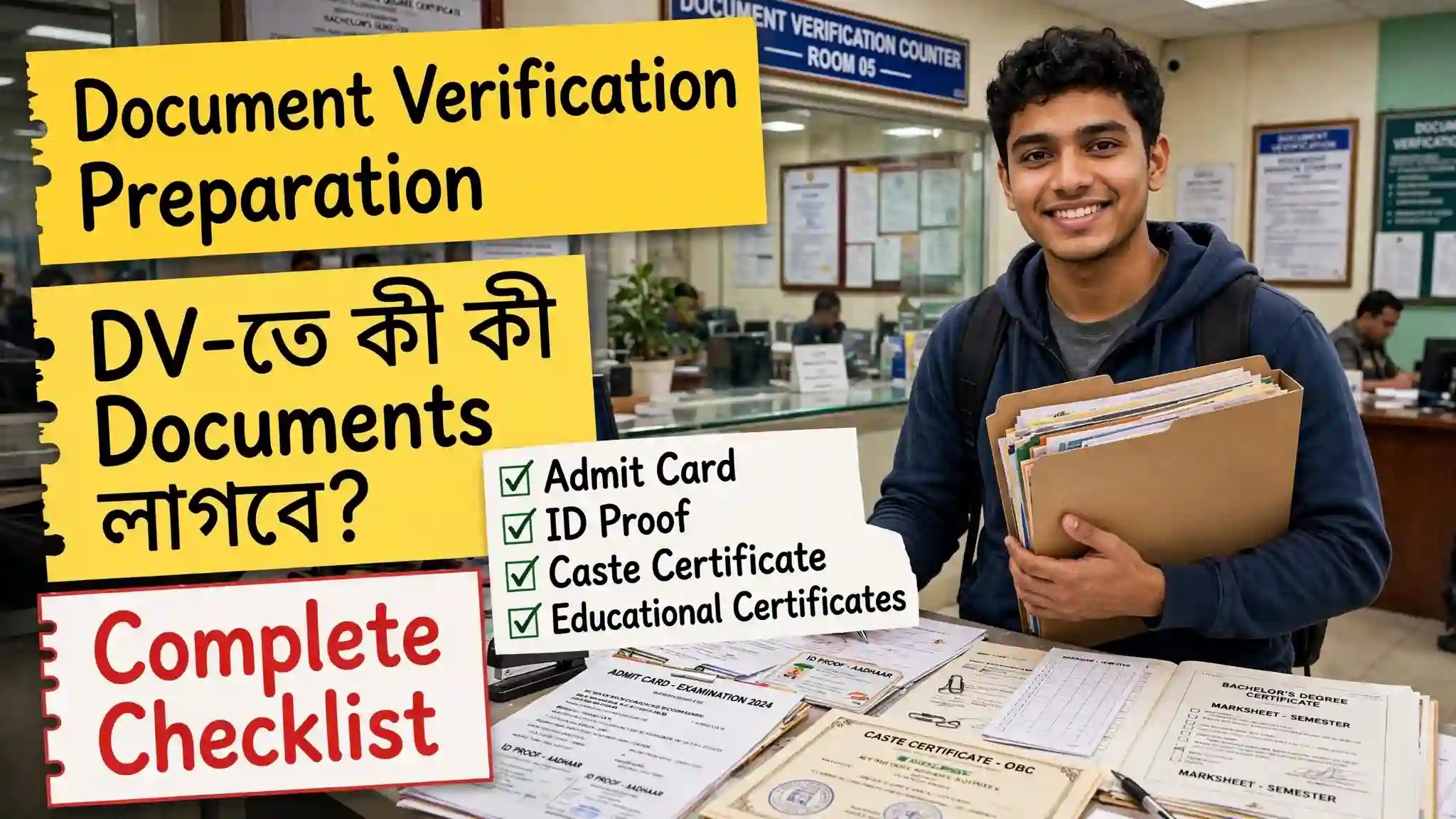 Document Verification Preparation