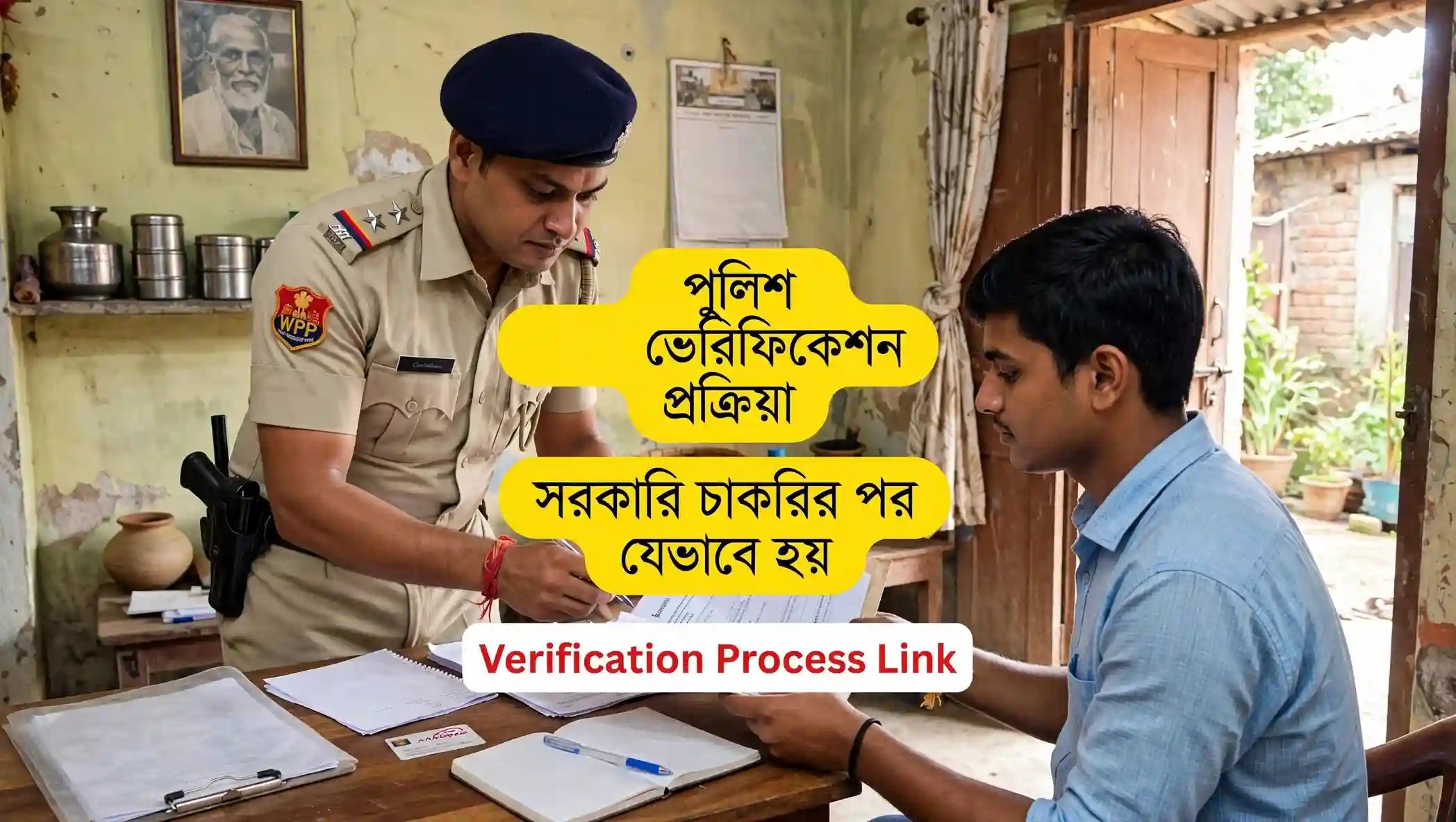Police Verification After Job Selection