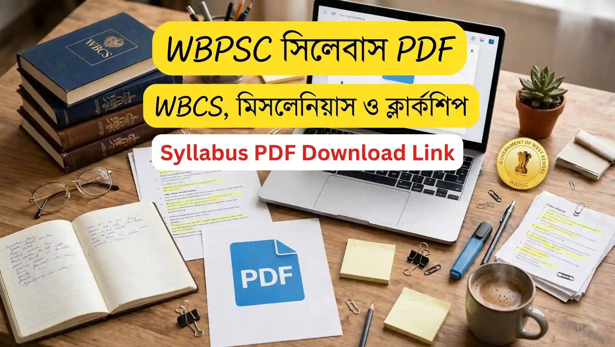 WBPSC Syllabus PDF
