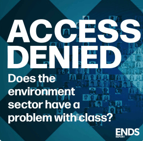 Does the environment sector have a problem with class?