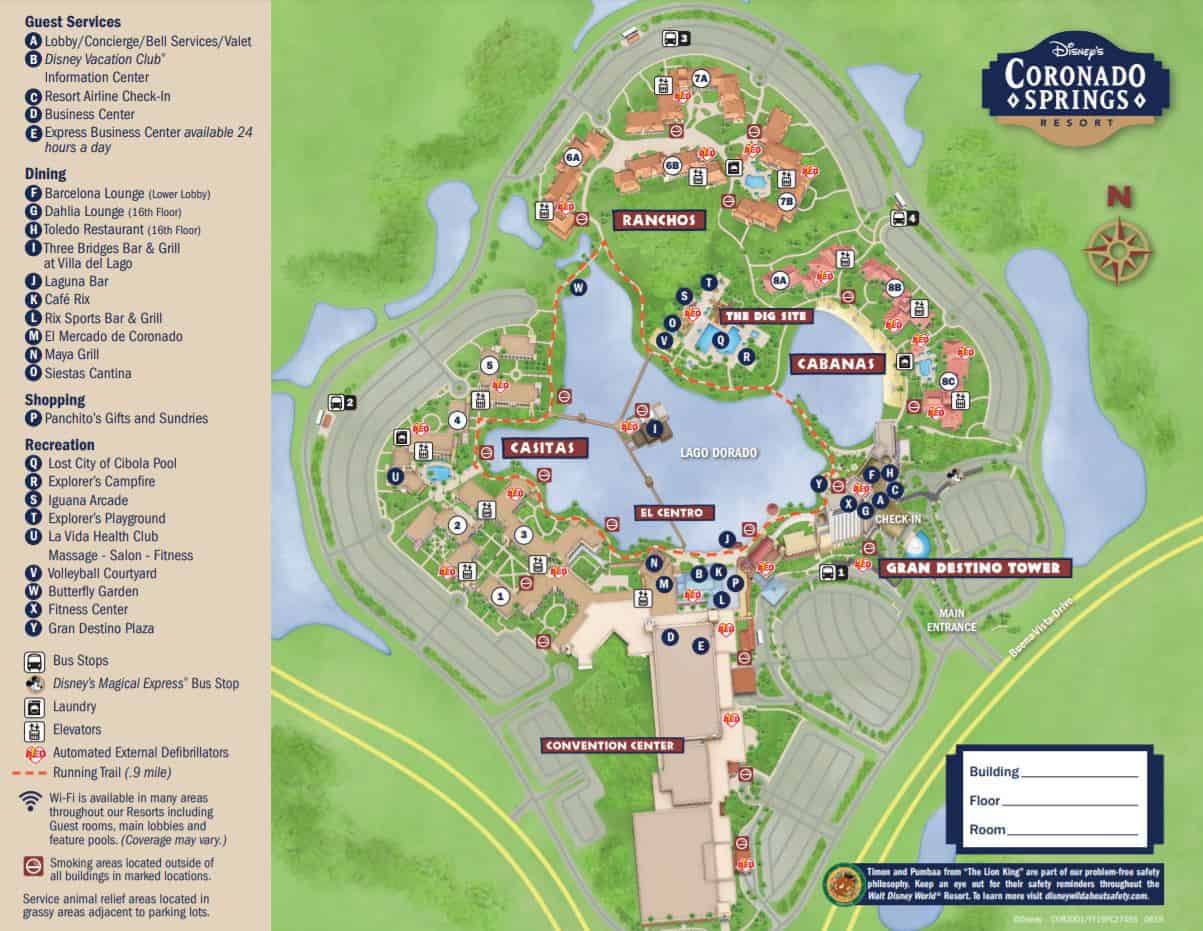 Disney World Maps Download For The Parks Resorts Parties