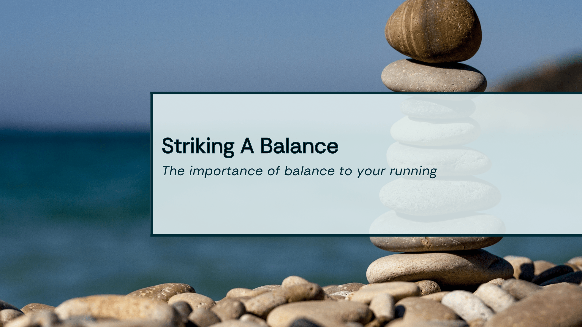 The Importance Of Balance In Running Title Image
