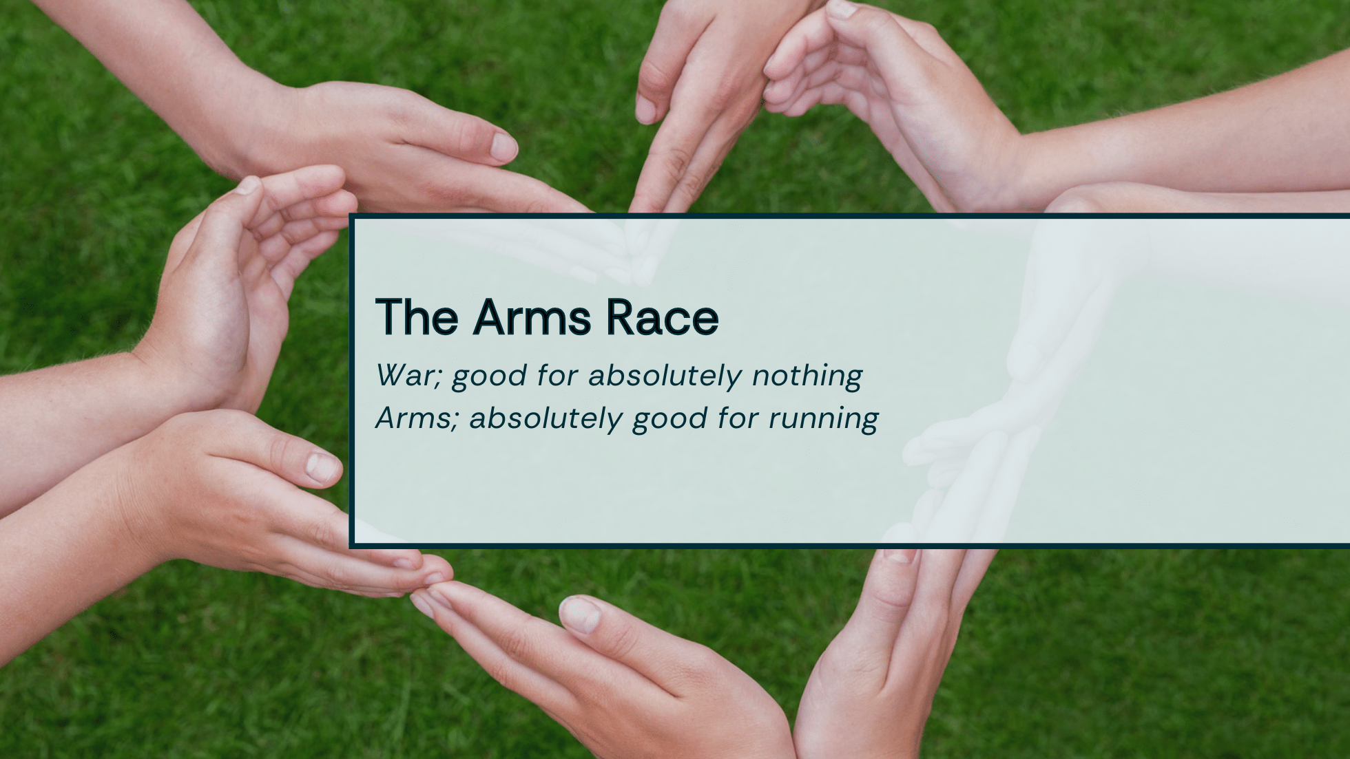 The Importance Of Arm Drive In Running Title Image