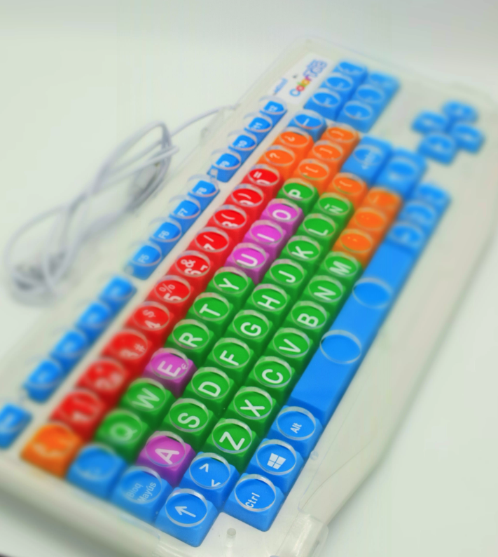 Teclado ColorTec BigKey con cobertor