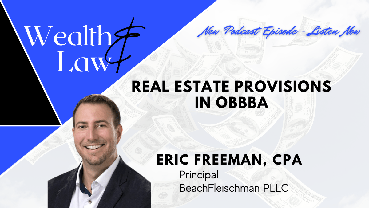 Real Estate Provisions in OBBBA