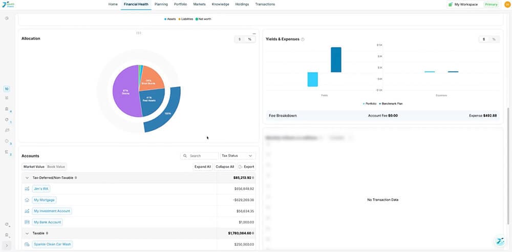 Financial Health Monitor
