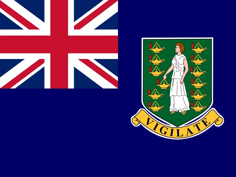 BVI flag for offshore trust and offshore company formation