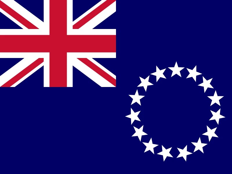 Cook Islands flag for offshore trust and offshore company formation