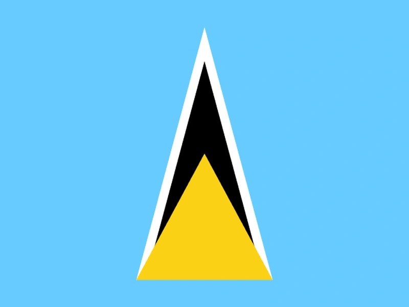 Flag of Saint Lucia