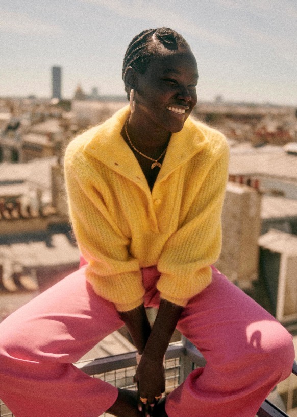 MICKY JUMPER in Pastel Yellow