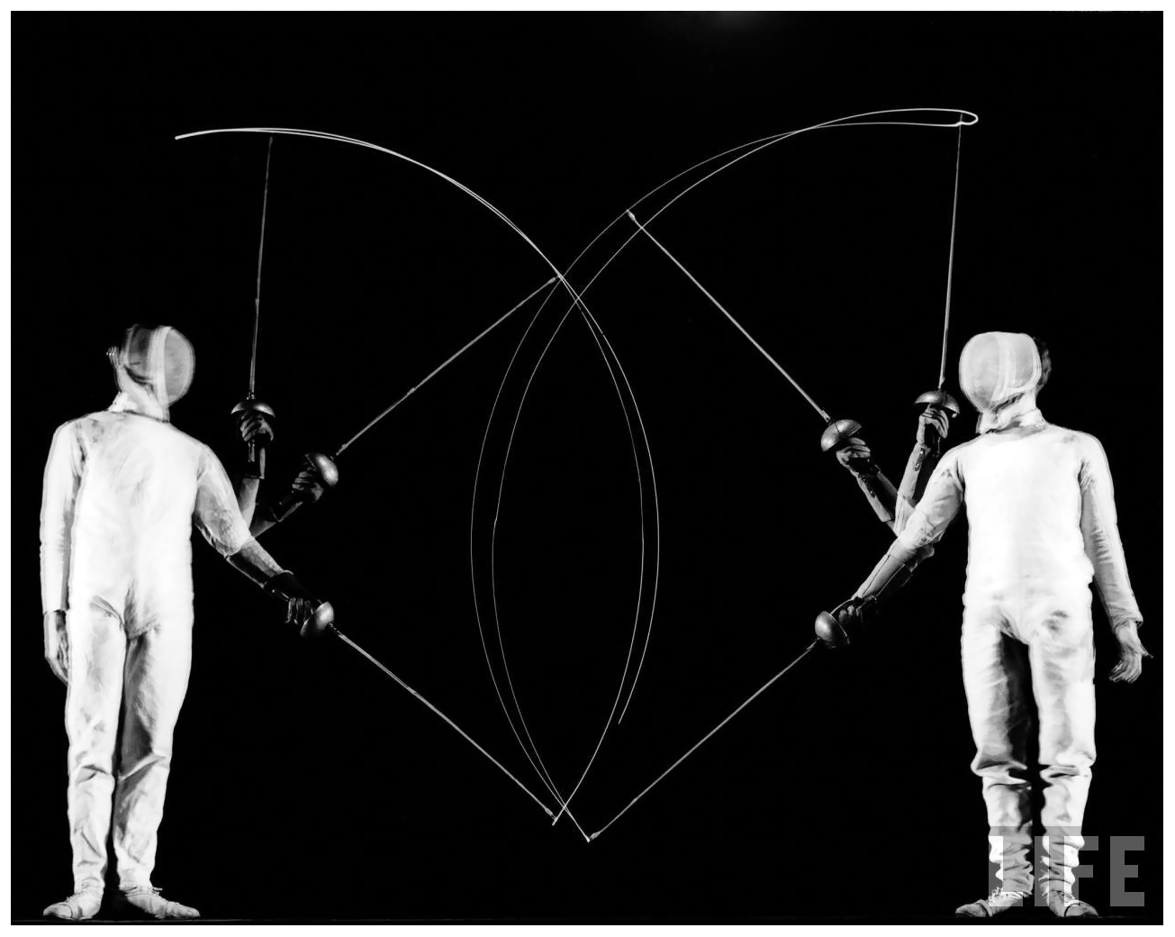 Otra fotografía de Esgrima de Gjon Mili