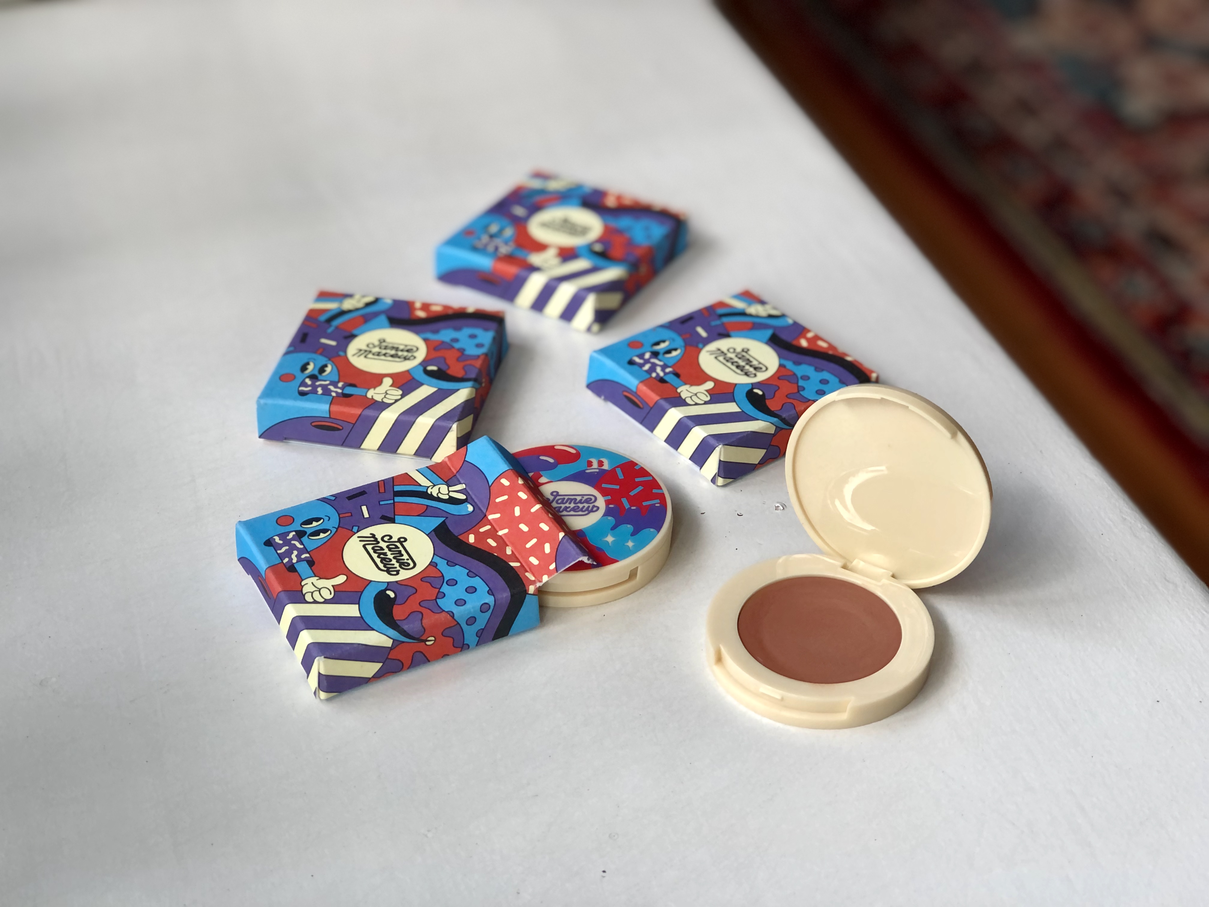 The entire collection of Jamie Makeup Blighlighters