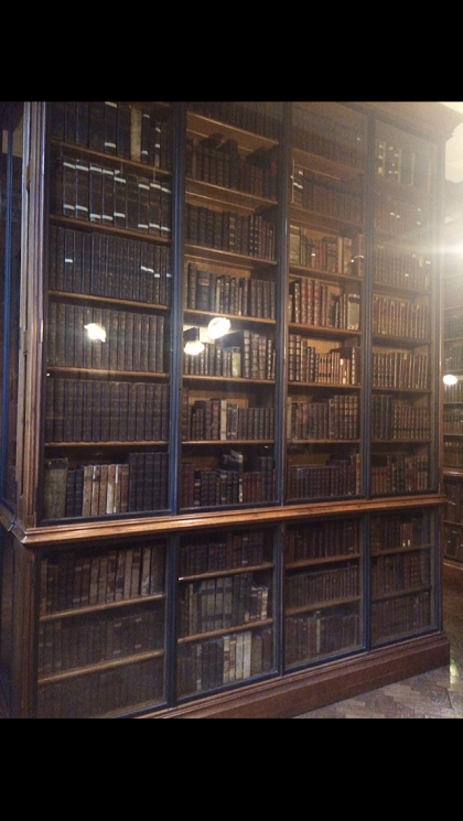 Salle des livres de John Rylands Library.
