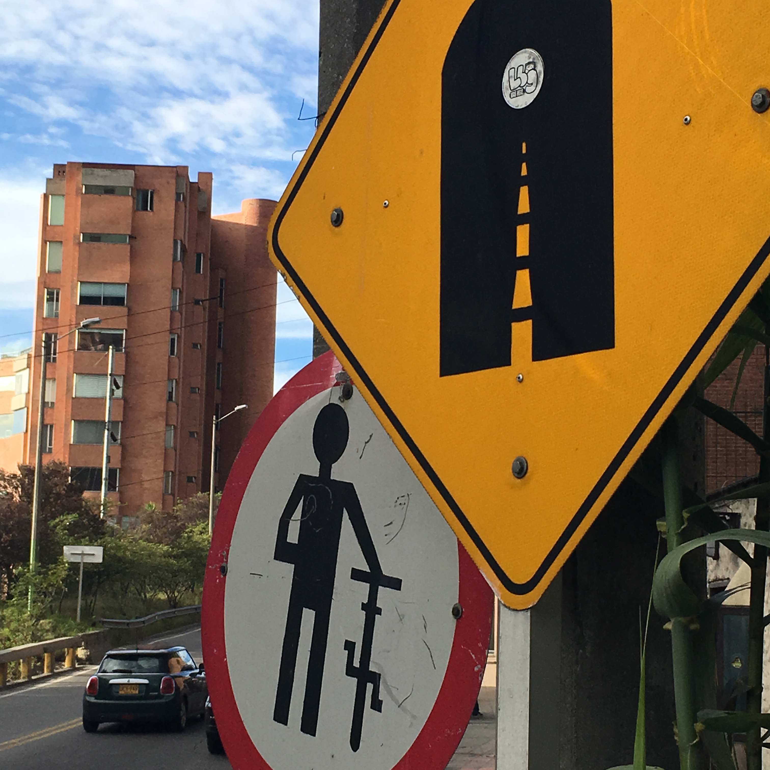 Walk bikes into tunnel?