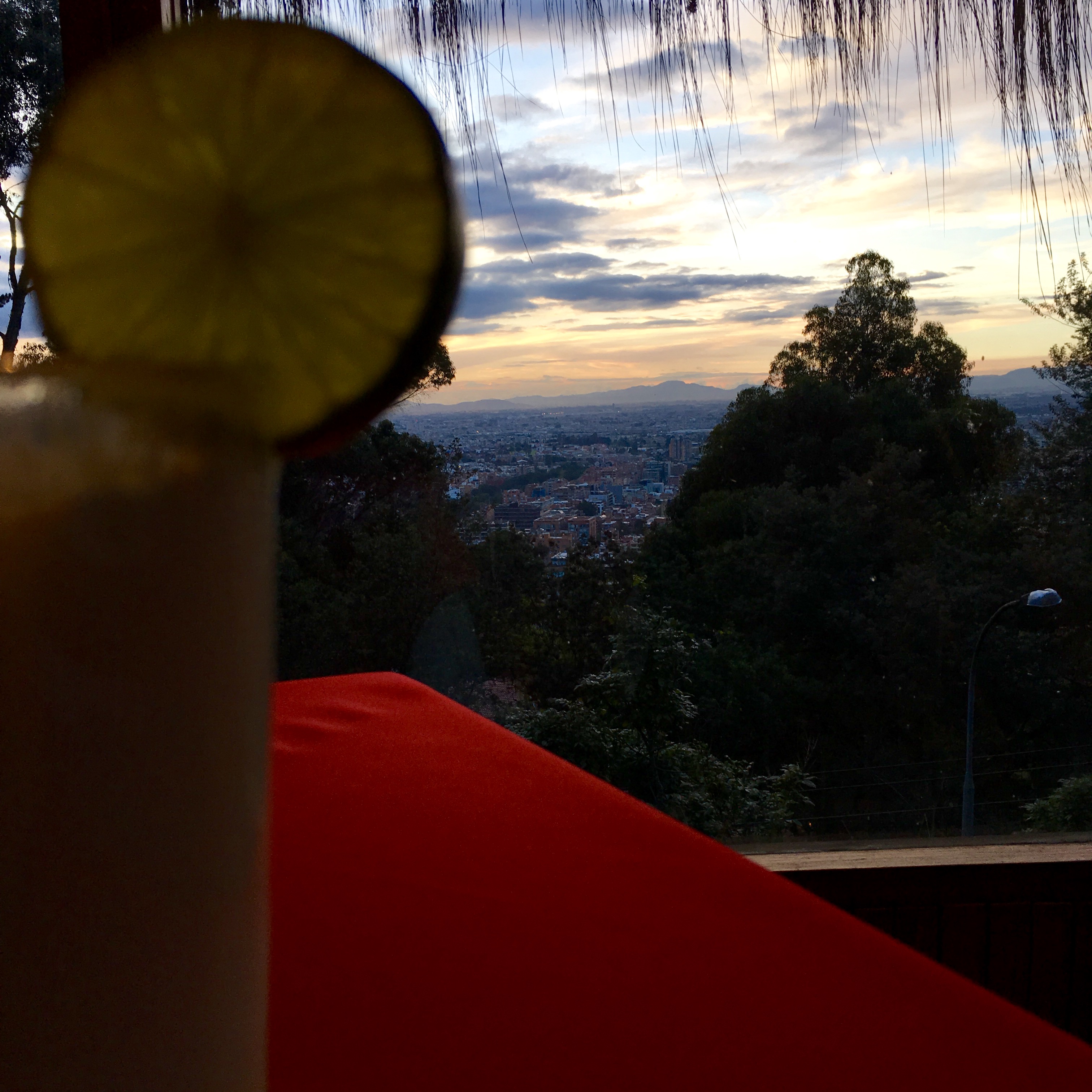 Bogota at Sunset