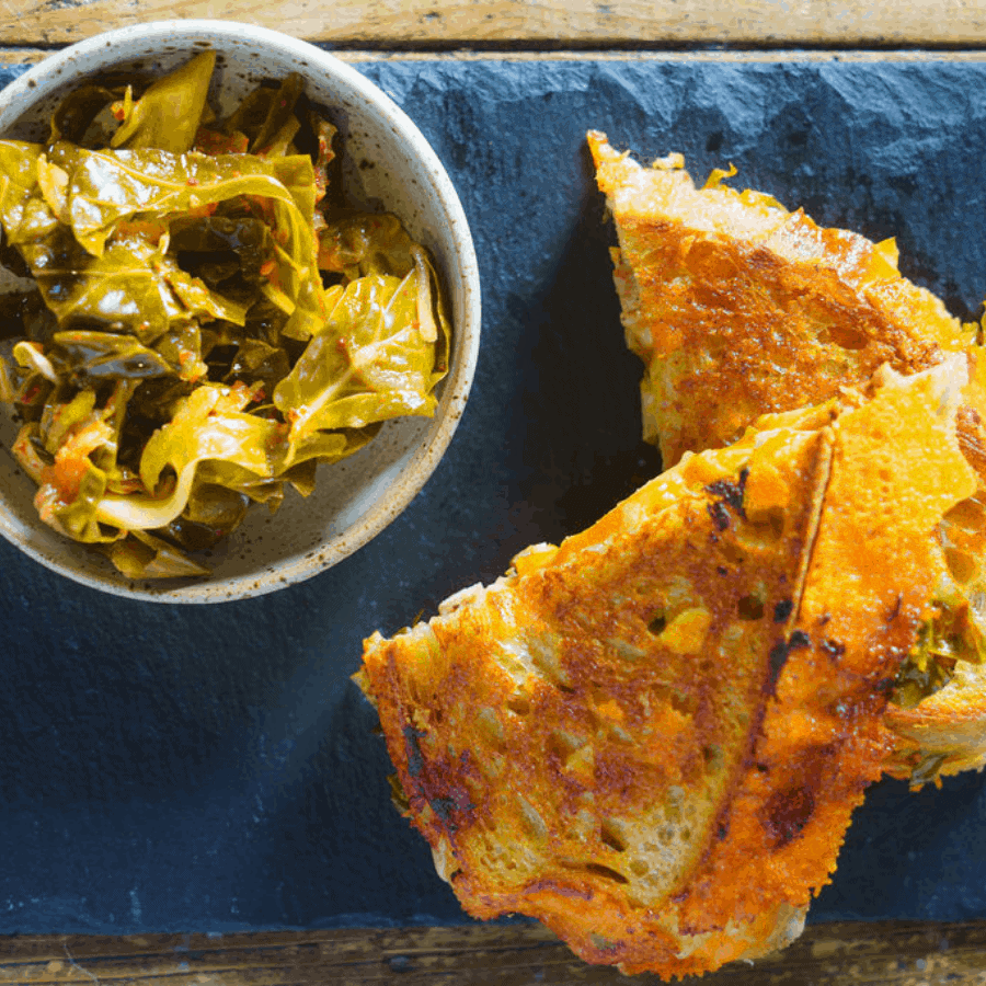 Wood Fired Grilled Cheese - The Salt Box