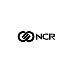 NCR logo — POS system supported by TRIS restaurant financial workflows